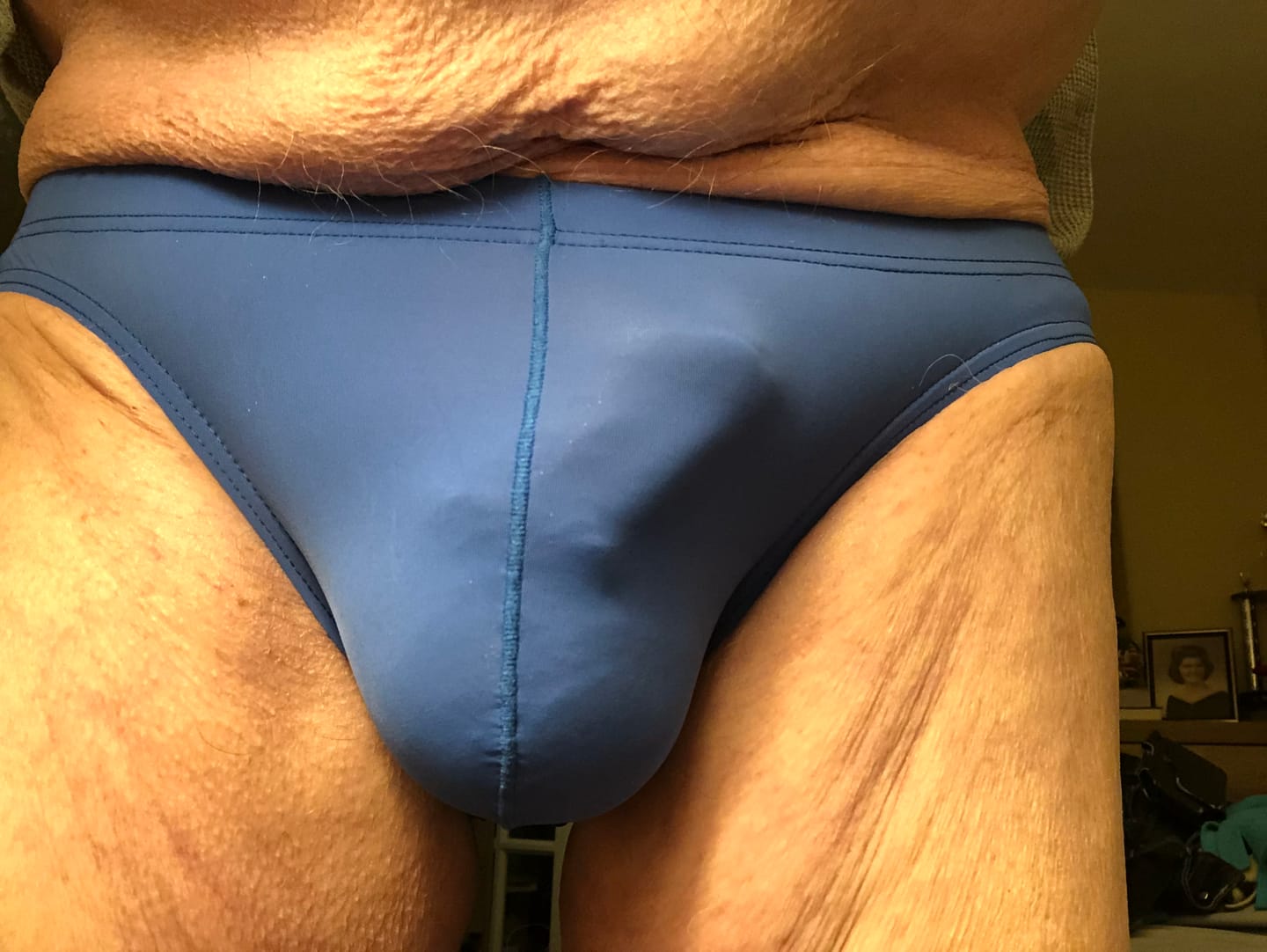 Customer photo review of Low Waist Ice Silk Transparent Seamless Underwear