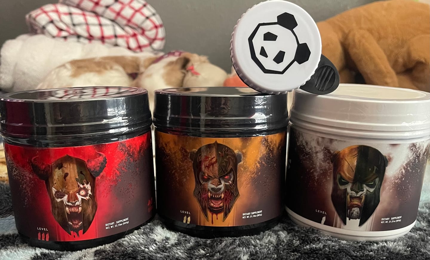 Customer photo review of PANDAMUS Pre Workout Choose your Level (Level I,II,III) (Choose Flavor)