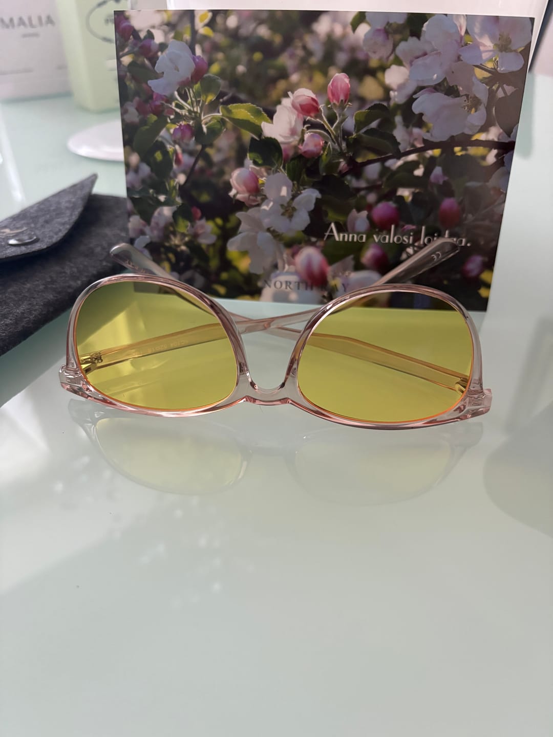 Customer photo review of SIRO päivälasit pinkki