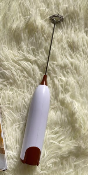Customer photo review of Electric Frother