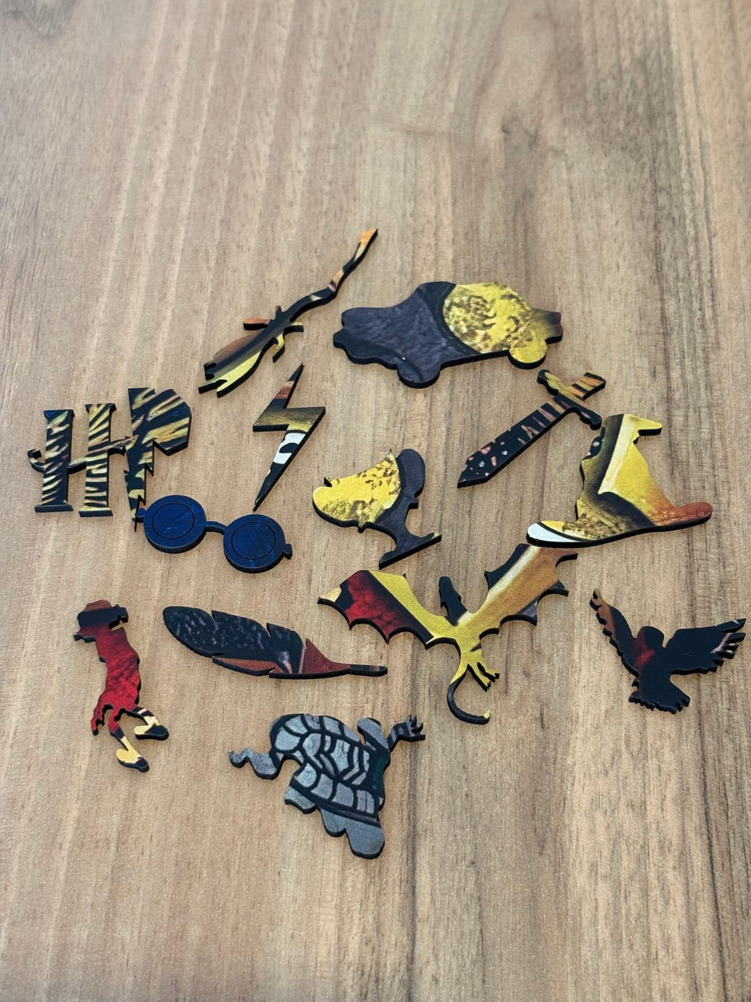 Customer photo review of Hogwarts - Ahşap Puzzle