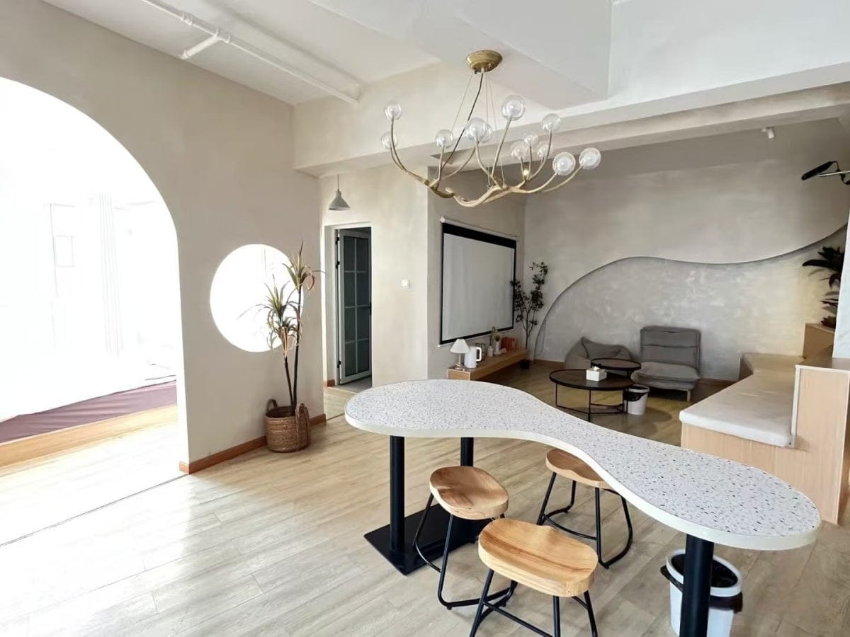 Customer photo review of Rustic Tree Branch Chandelier, Dimmable