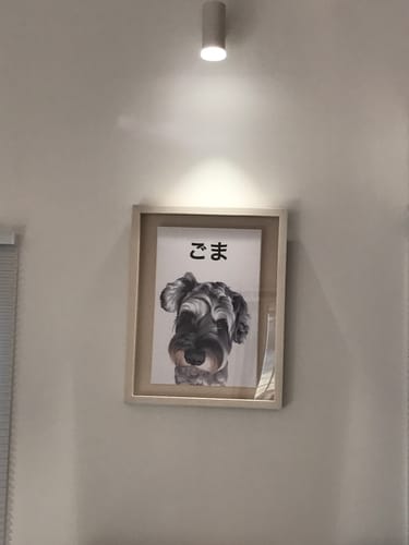 Customer photo review of Petcanvaオーダーメイド ペット似顔絵