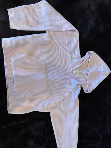 Customer photo review of Love Knit Hoodie-Final Sale