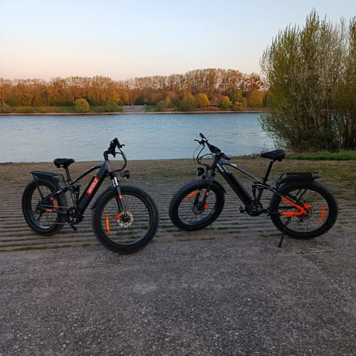 Customer photo review of Vakole CO26 750W 26" Fat Bike 768Wh Full Suspension E-Mountain Bike 48V 16Ah Battery