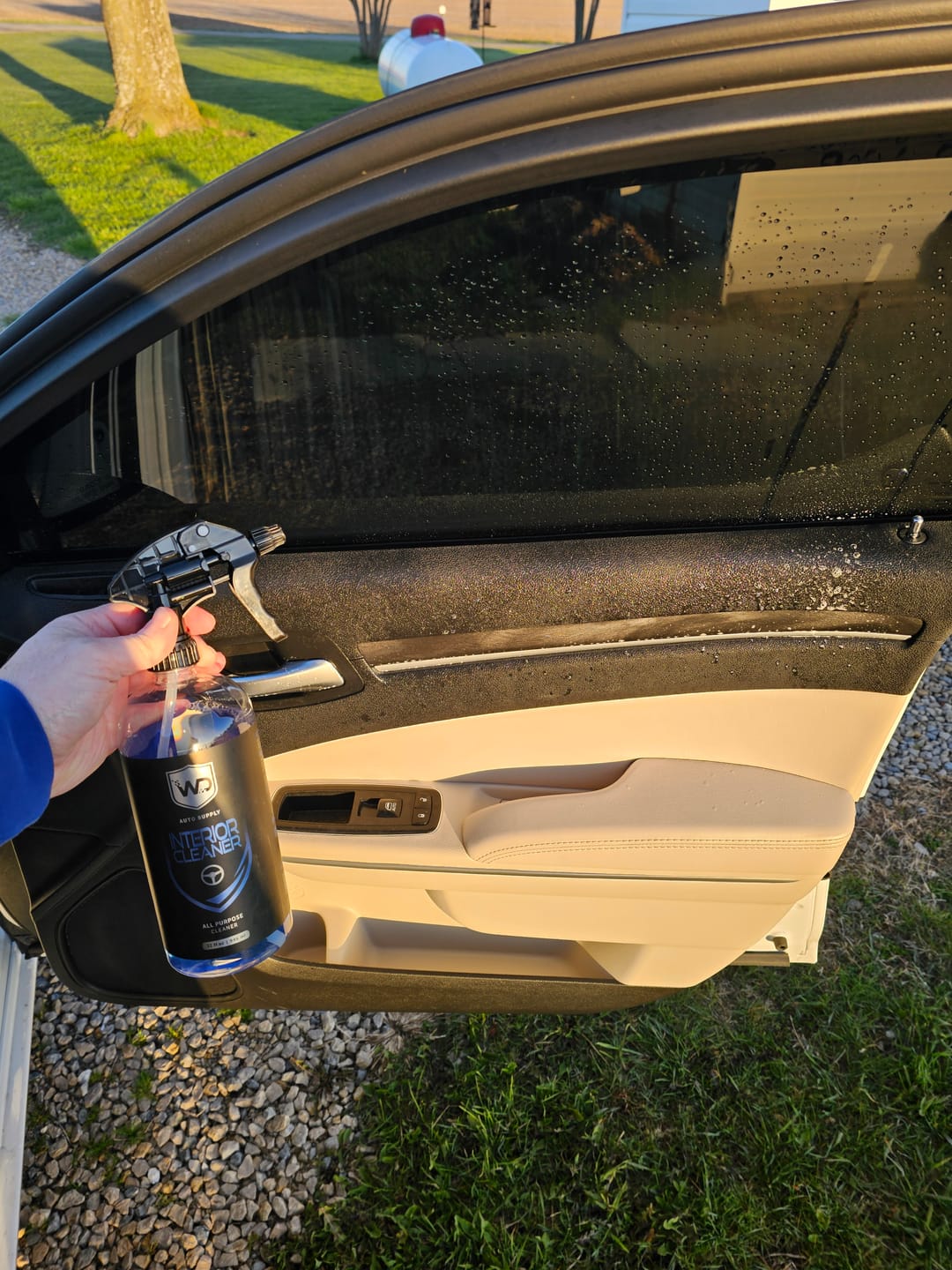 Customer photo review of Interior Cleaner 32oz.