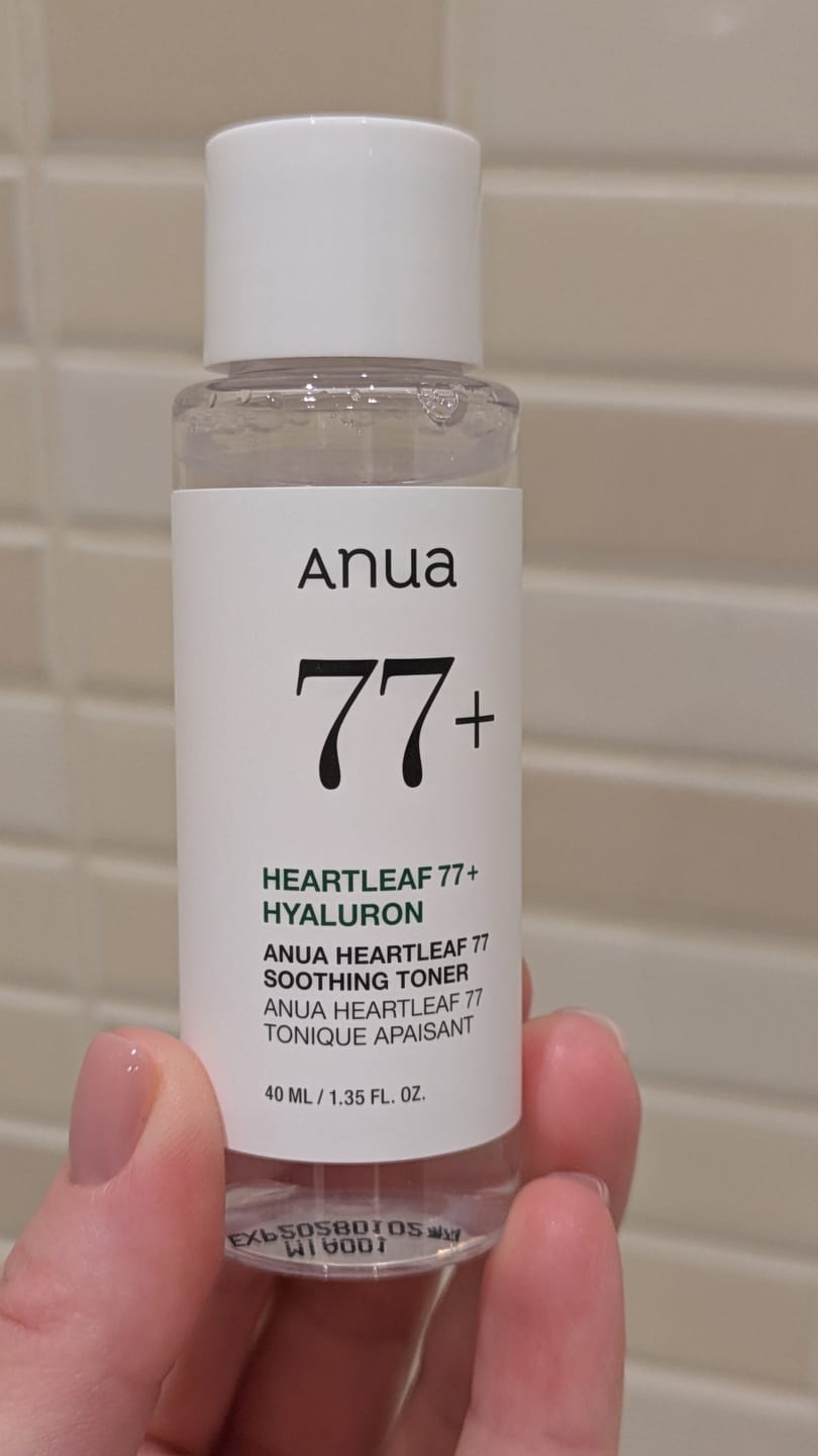 Customer photo review of Nomierinošs toniks Anua Heartleaf 77% Soothing Toner