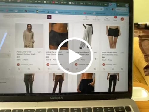 Customer video review of DRAFT NWT Prana Assorted Apparel and Swim