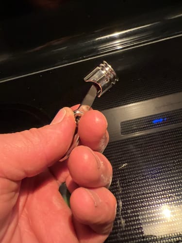 Customer photo review of PISTON KEYCHAIN