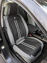 Customer photo review of Brown Black Seat Cover