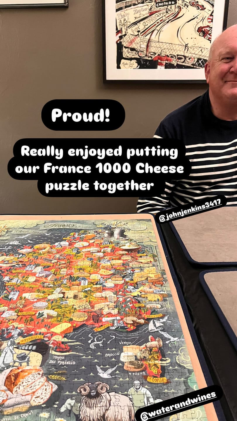 Customer photo review of Cheese Puzzle - France