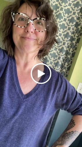 Customer video review of Francesca Sweater - Twilight Storm
