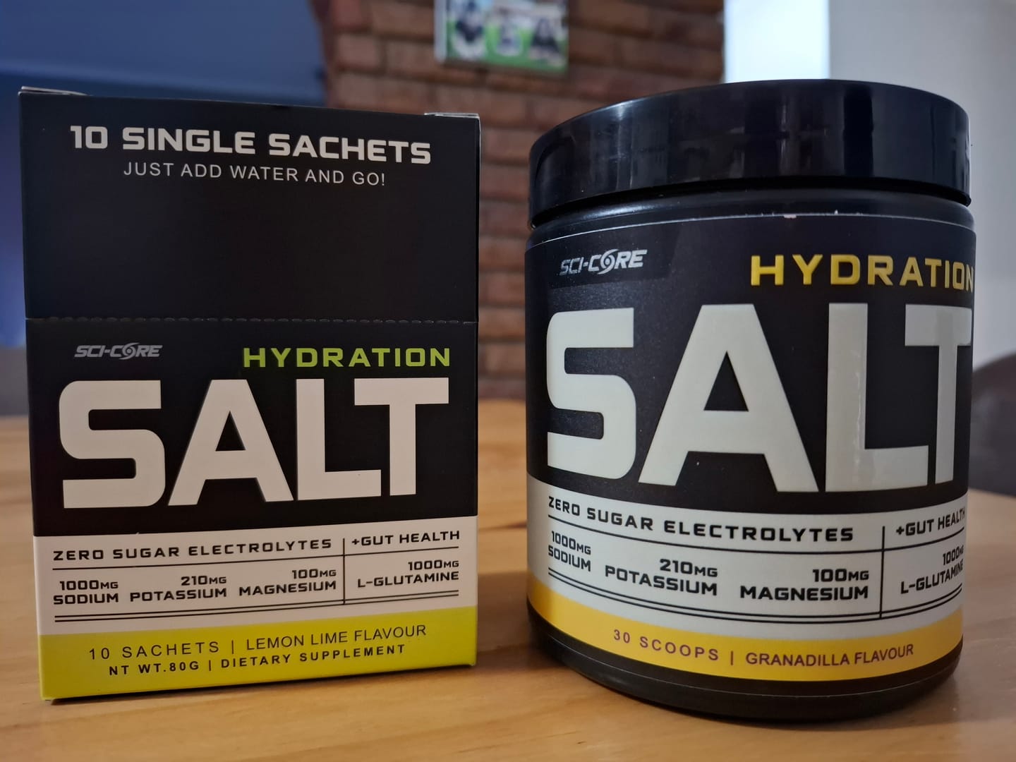 Customer photo review of HYDRATION SALT Granadilla Flavour