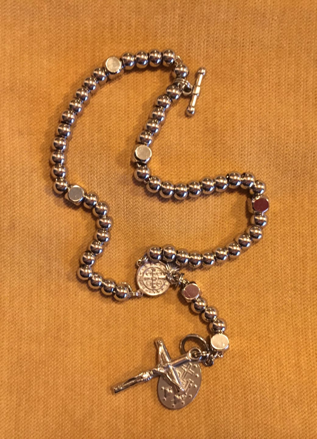 Customer photo review of Chapelet Bracelet Le RosArmy® Multifonctions (#2)