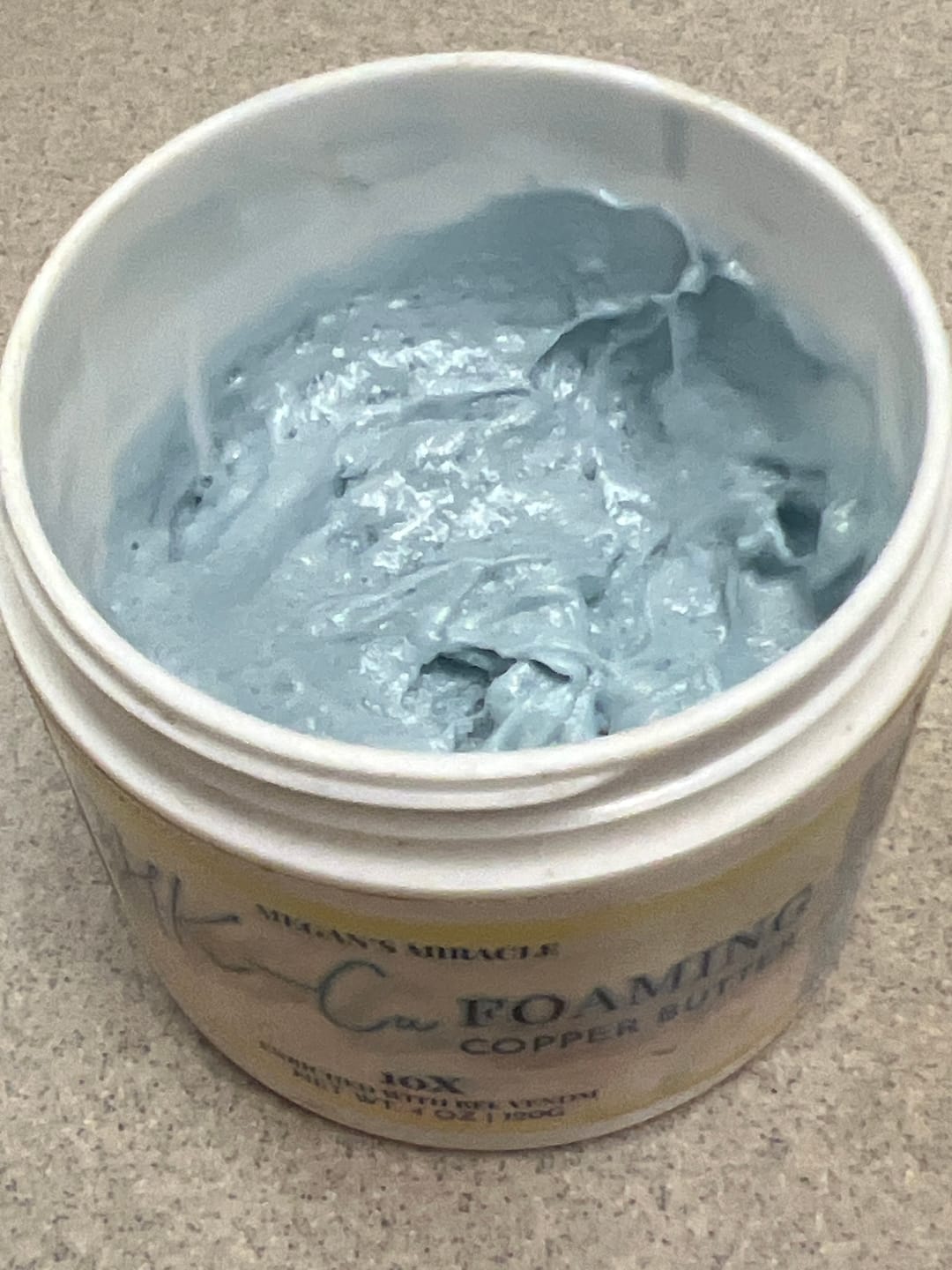 Customer photo review of GHK-Cu Foaming Copper Butter