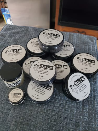 Customer photo review of BULK F-Balm Body Butter | F-Balm Combo 4&4