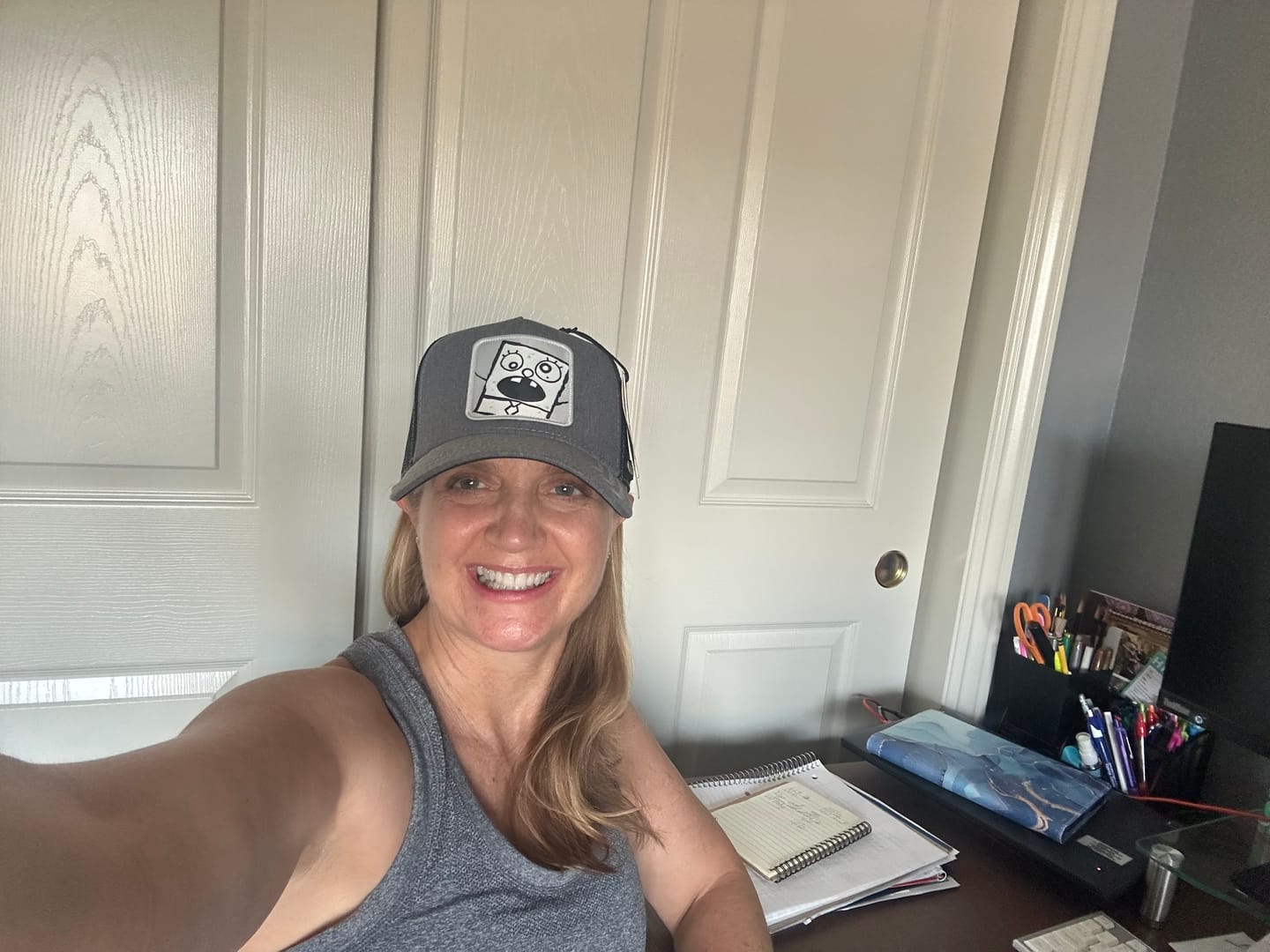 Customer photo review of OVERLORD X SpongeBob: DoodleBob Trucker Cap