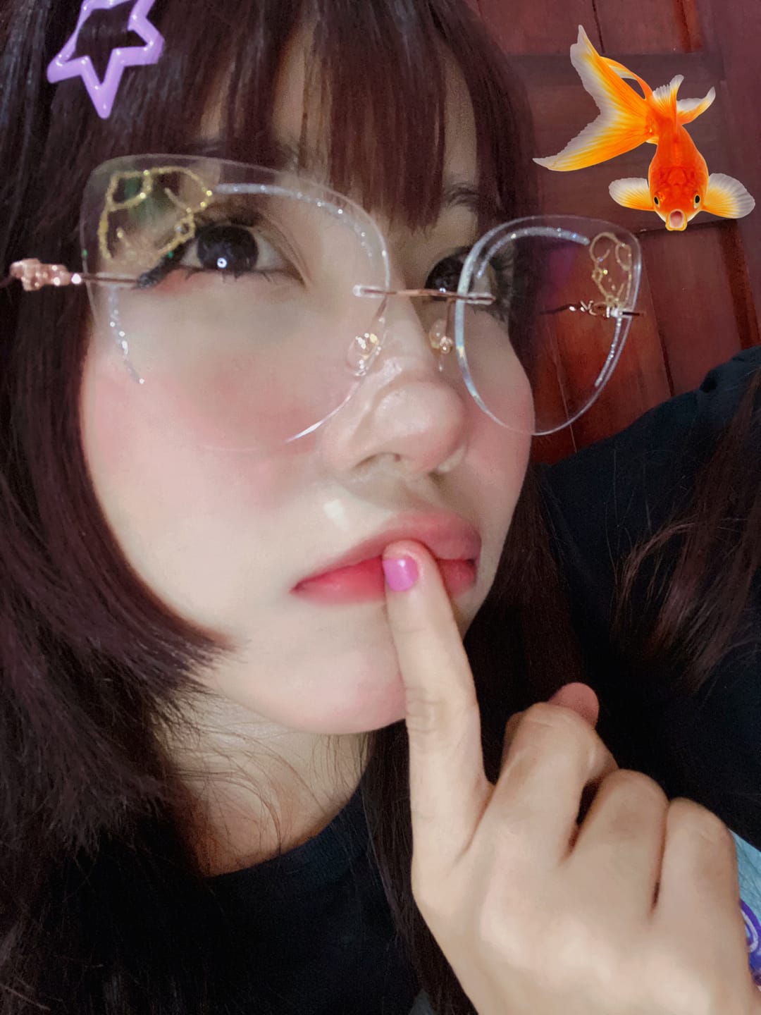 Customer photo review of Melo Eyeglasses