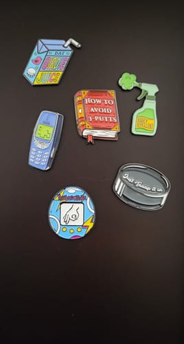 Customer photo review of How To Avoid 3 Putts - Ball Marker