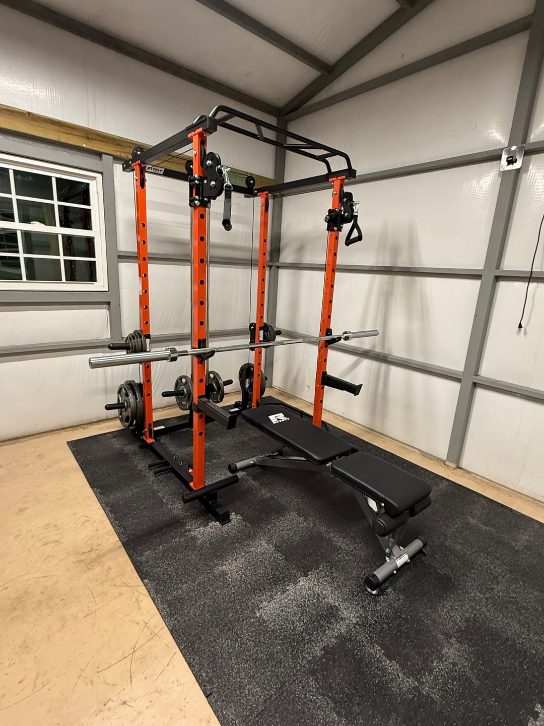 Customer photo review of RitFit PPC03 1000lbs Power Cage with Smooth Cable System