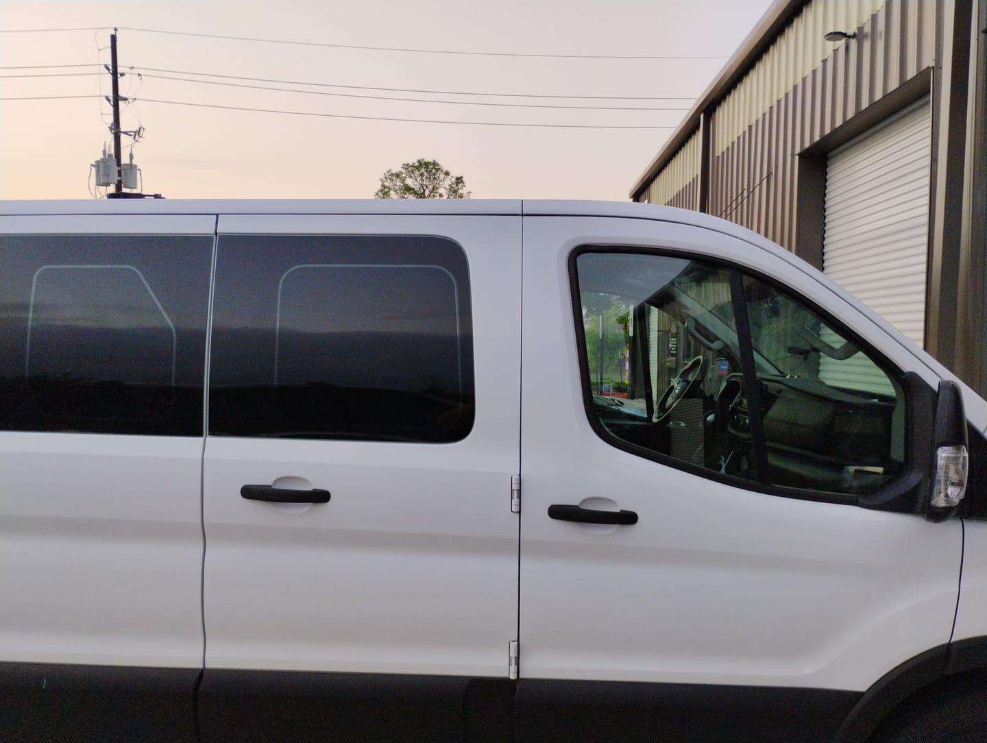 Customer photo review of Charcoal 2PLY Nano Ceramic VLT Car Tint - Professional Window Tint Heat, UV 99%, and IRR 85% to 90% Tint for Cars or Building Adhesive Film Easy Shrink, Plotter Friendly