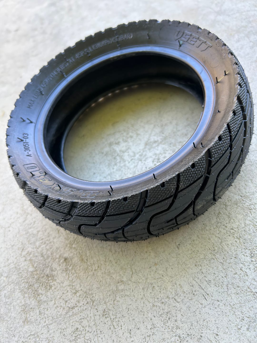 Customer photo review of Acedeck® 8.5 inch(215mm) Wheel Set, Tire, Inner Tube, Hub- Horizon| Nyx Z1| Nyx Z3