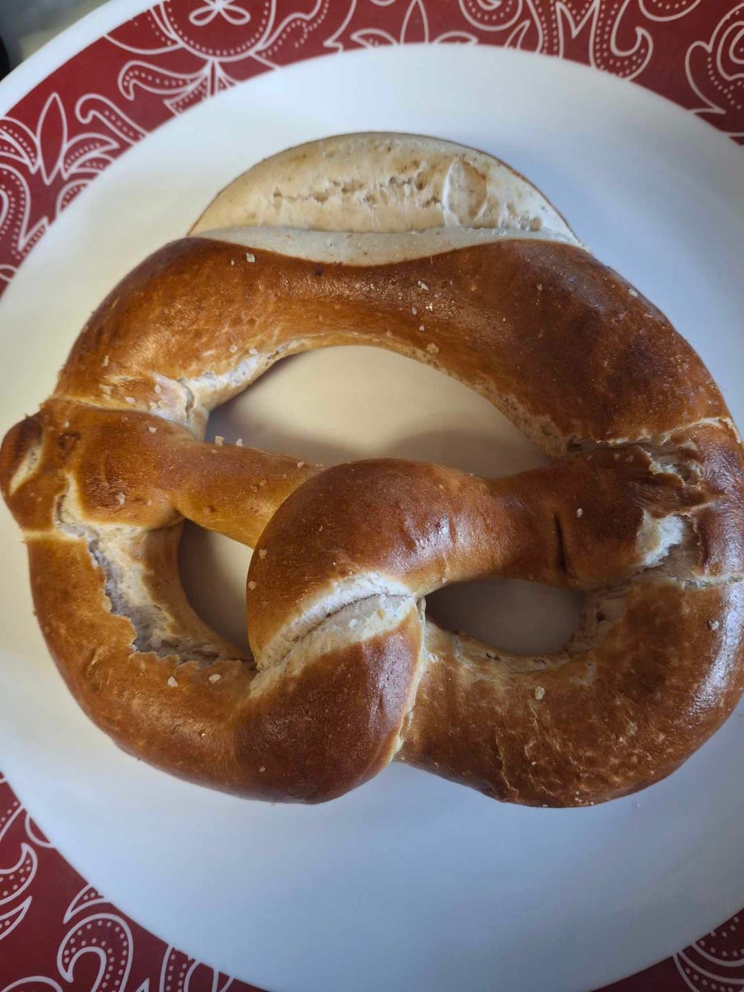 Customer photo review of XL Oktoberfest Pretzels (4 pack)