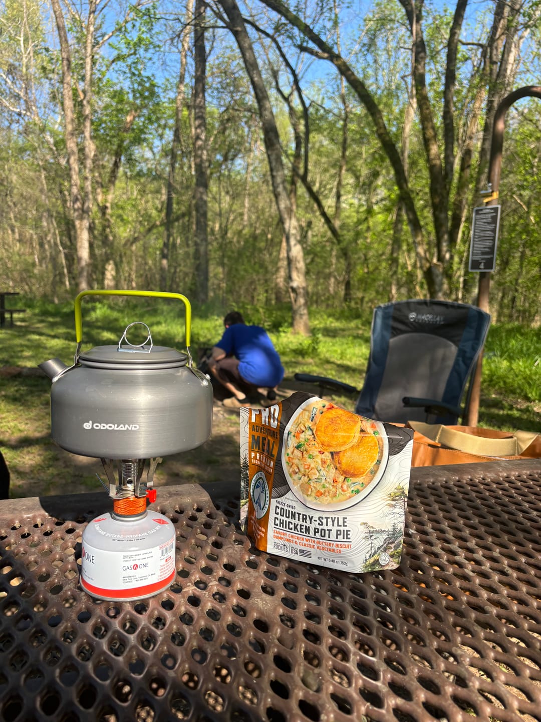 Customer photo review of Country Style Chicken Pot Pie - Signature Edition Pro Adventure Meal with Appalachian Trail Conservancy SF
