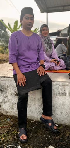 Customer photo review of Roux Sandal - Navy (Eva Combat)