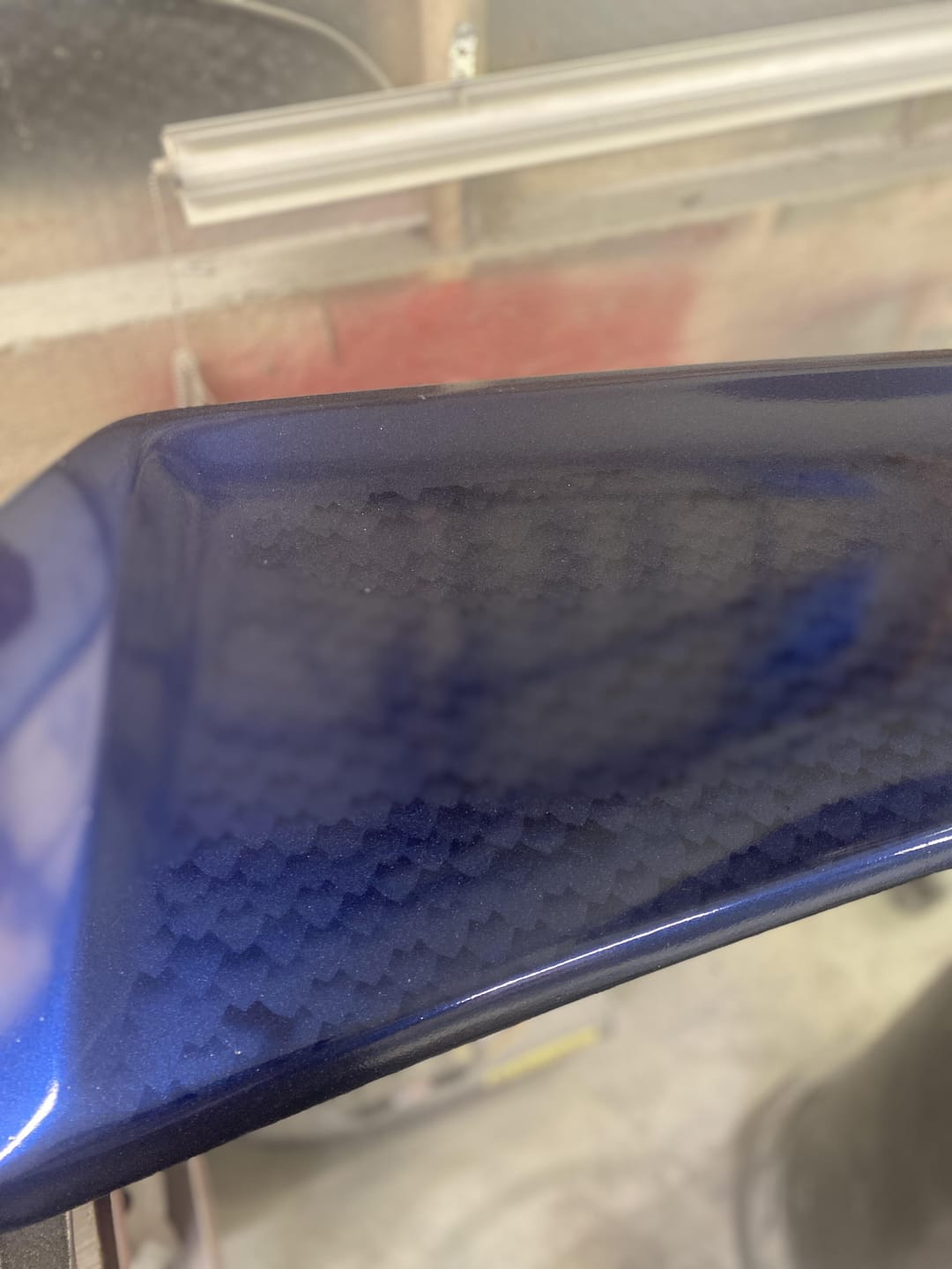 Customer photo review of Mystic Blue Dry Pearl Pigment