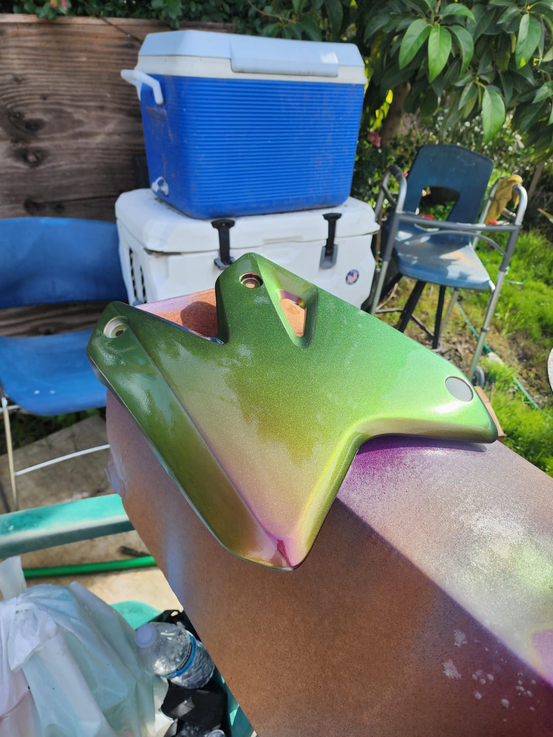 Customer photo review of Tsunami Super Colorshift Spray Can Midcoat
