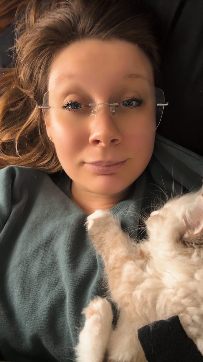 Customer photo review of Olivia Eyeglasses