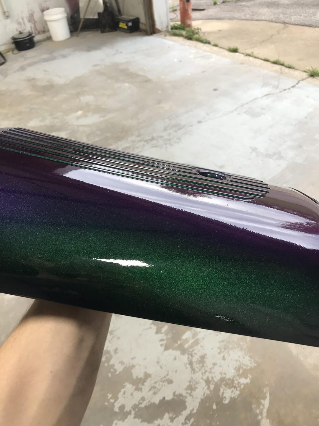 Customer photo review of Raven Super Colorshift Dry Pearl Pigment