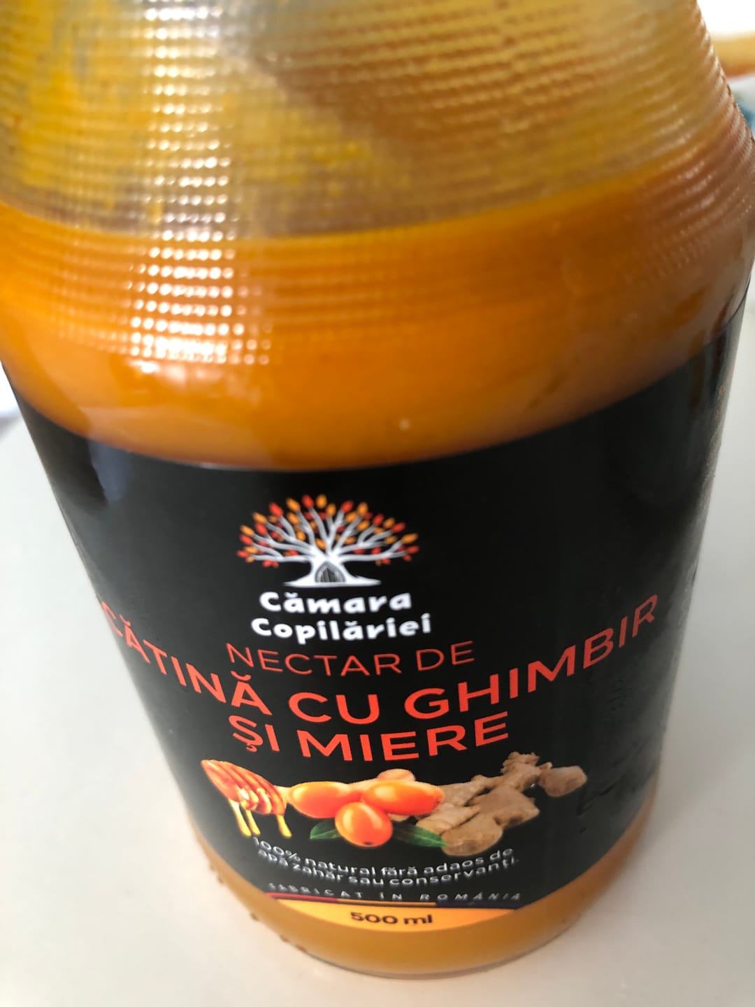 Customer photo review of Nectar de Cătină cu Miere și Ghimbir - 500ml
