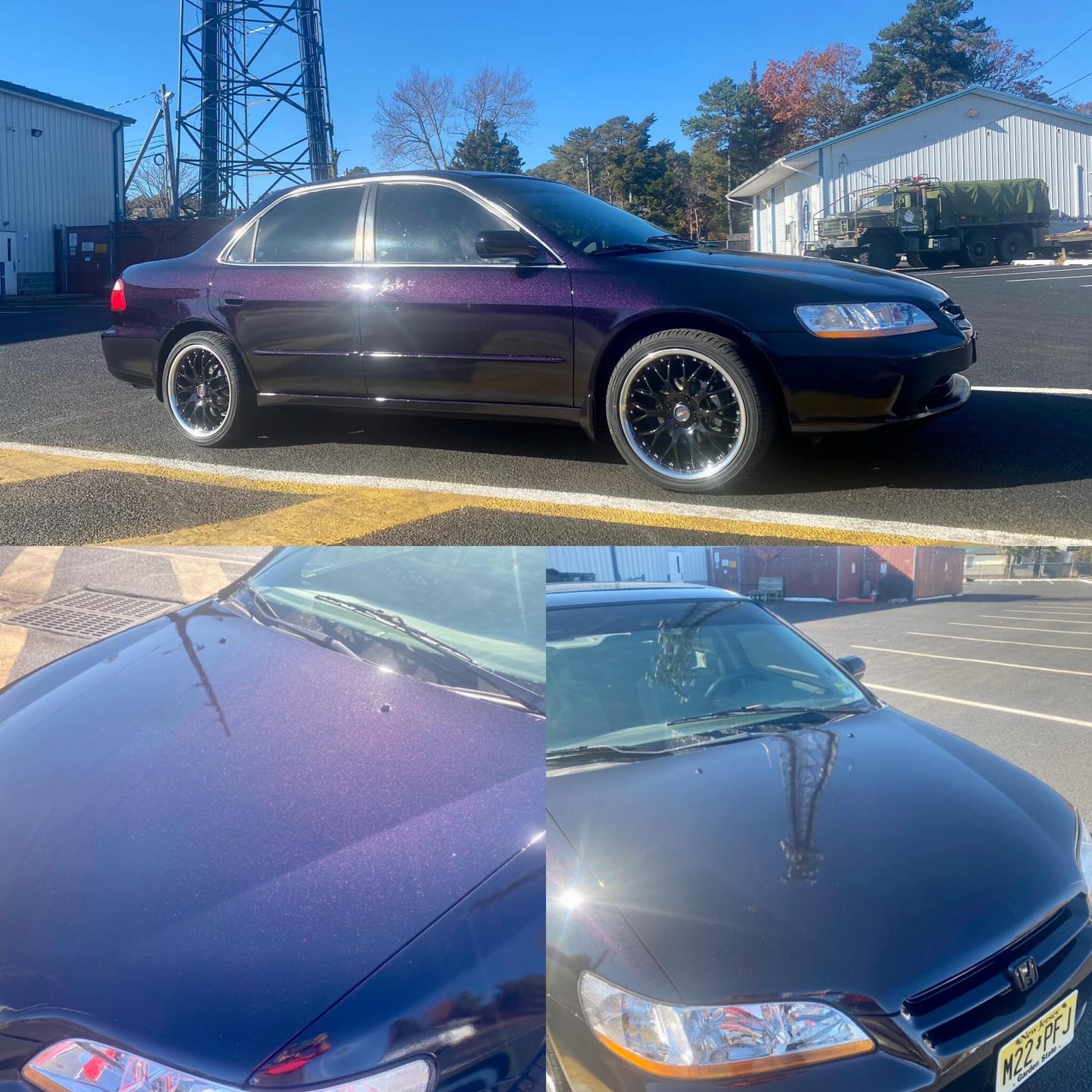 Customer photo review of Diamond Purple Dry Pearl Pigment