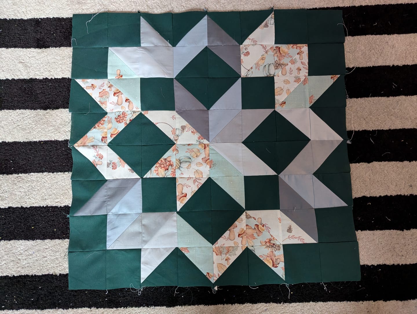 Customer photo review of Plain 14 Piece Cotton Fat Quarter Bundle - Big Pack