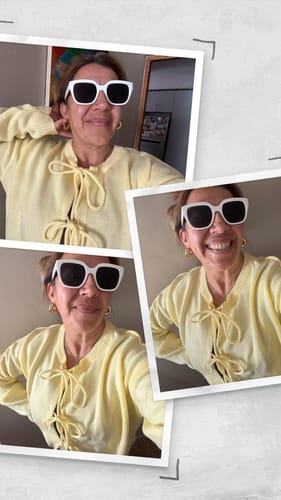 Customer photo review of SWEATER LASSO AMARILLO