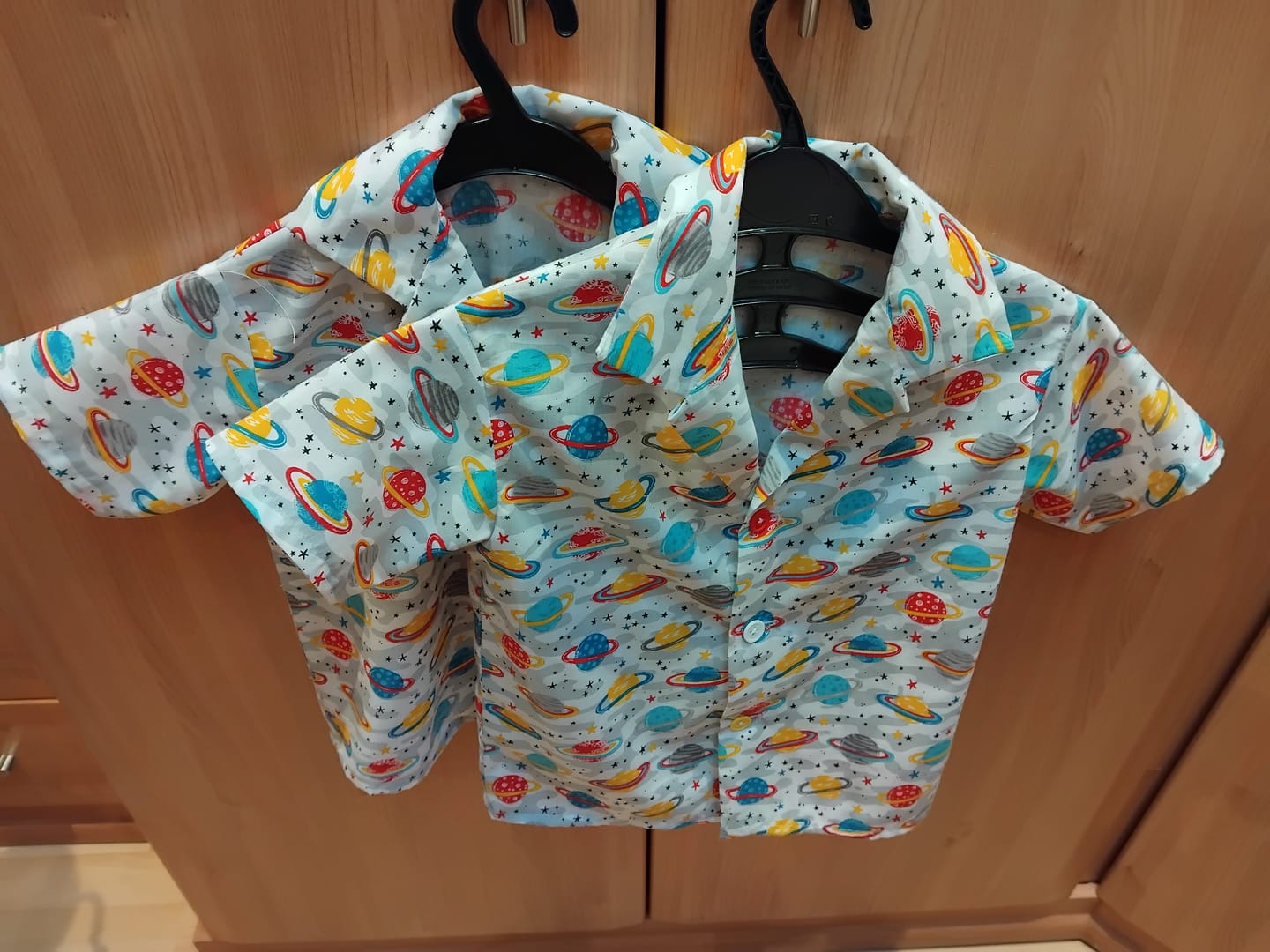 Customer photo review of Planets and Stars Polycotton Fabric