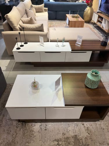 Customer photo review of ترابيزة تليفزيون مع ترابيزة قهوة-NM02