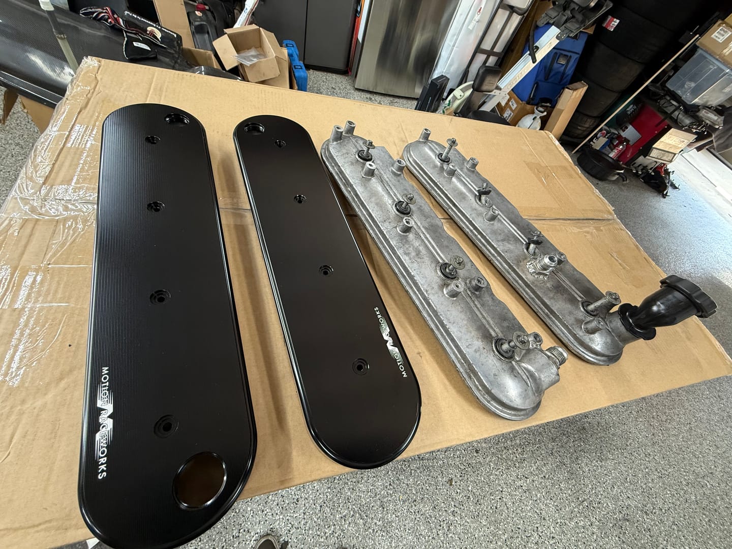 Customer photo review of Motion Raceworks Billet LS Valve Covers