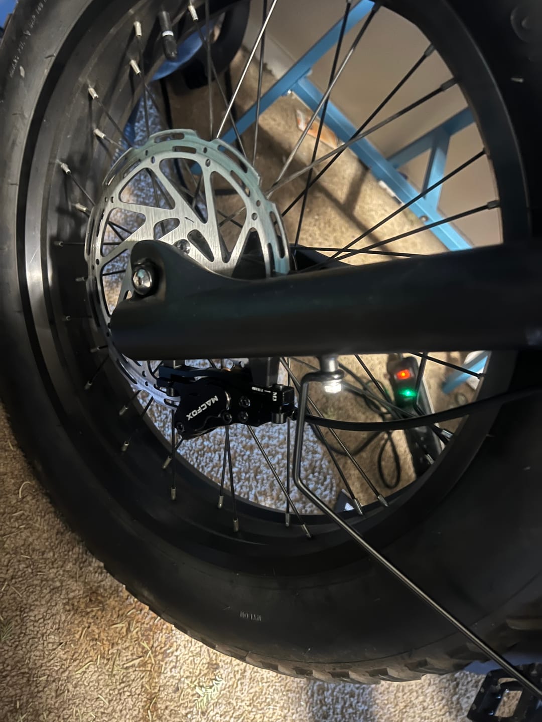 Customer photo review of Macfox E-bike X1S Hydraulic Disc Brake Replacement Set
