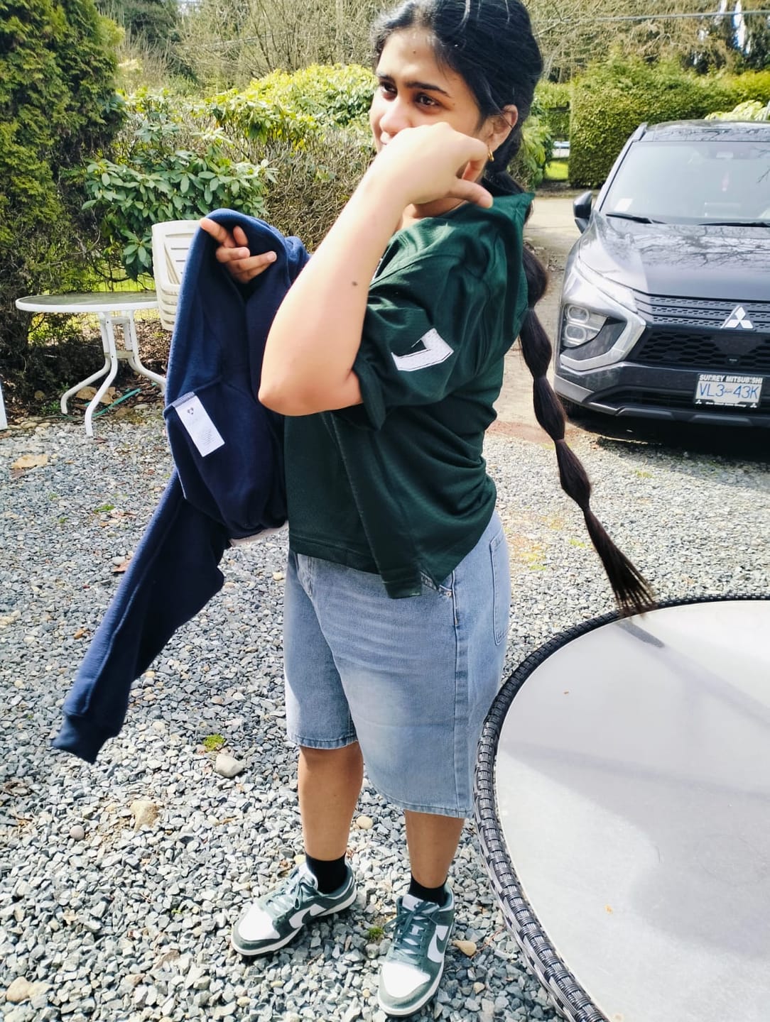 Customer photo review of Aelfric Eden Washed Wrinkle Jorts