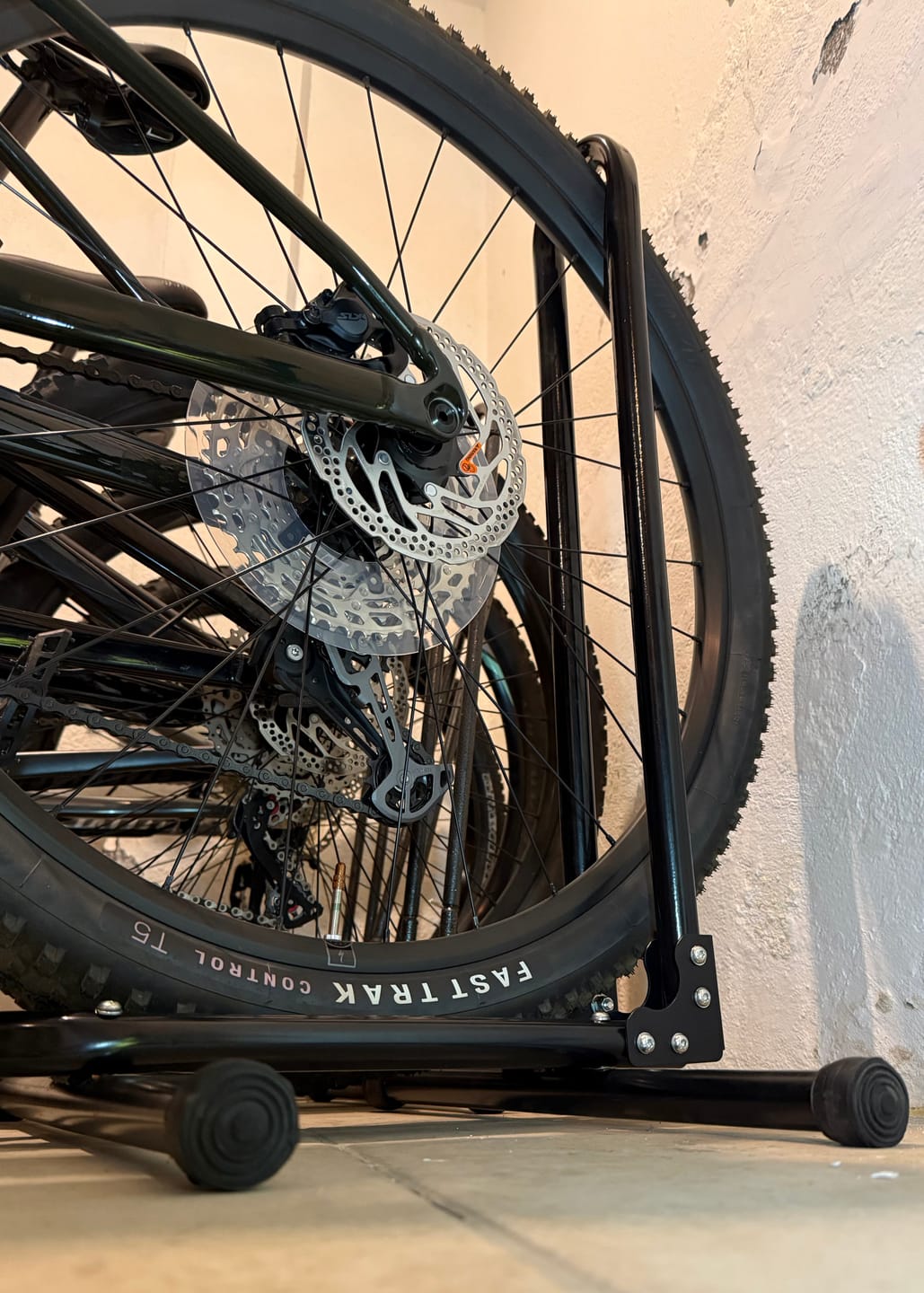 Customer photo review of Soporte para Bicicleta Individual