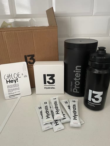 Customer photo review of 100% Plant Protein