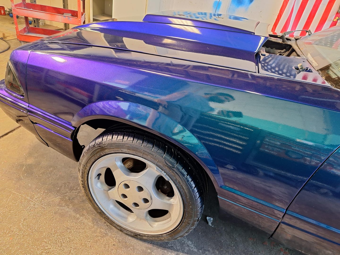 Customer photo review of Serpent Vehicle Paint Kit