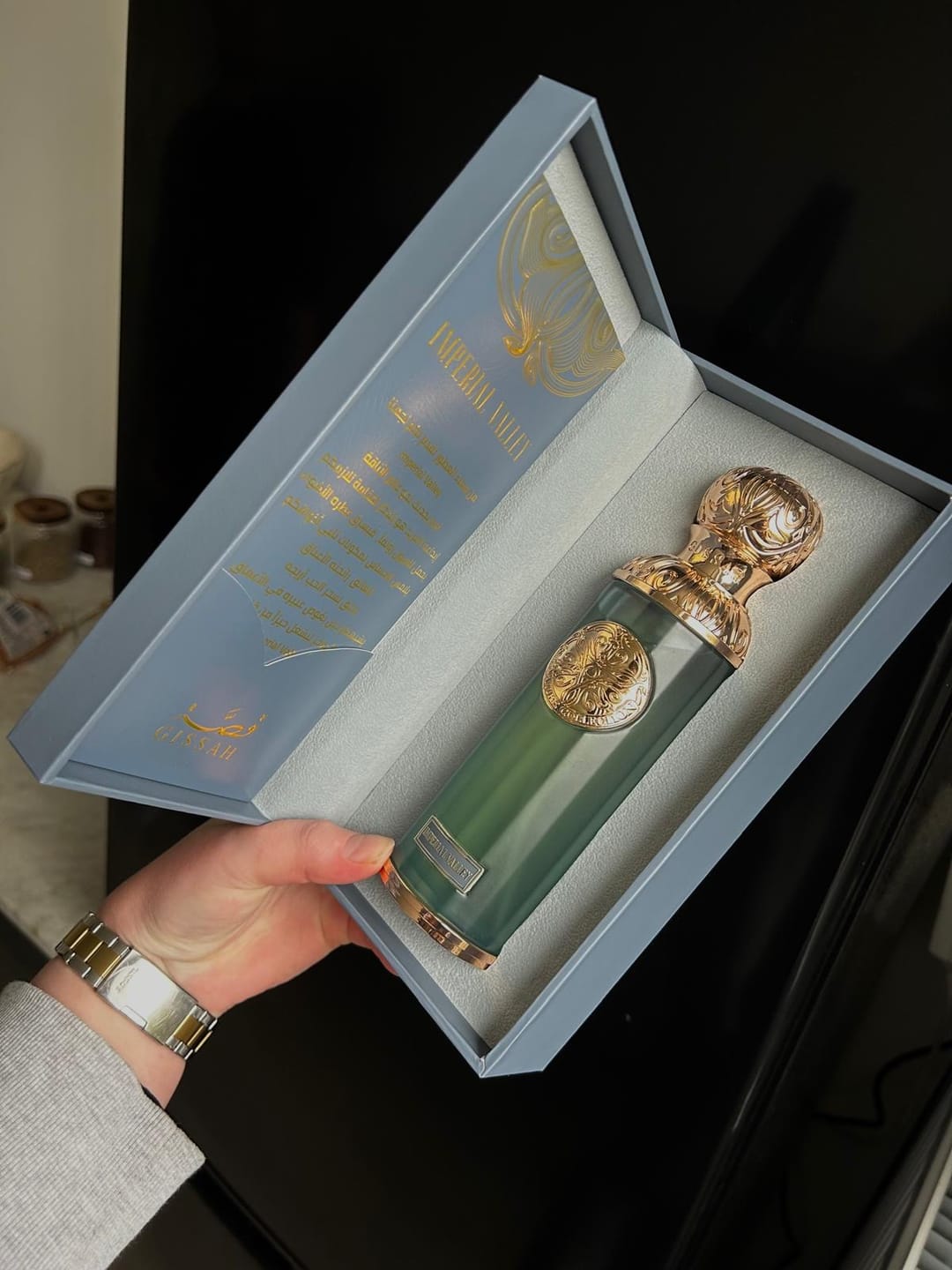 Customer photo review of Gissah Imperial Valley Eau de Parfum – Unisex – 50ml / 200ml