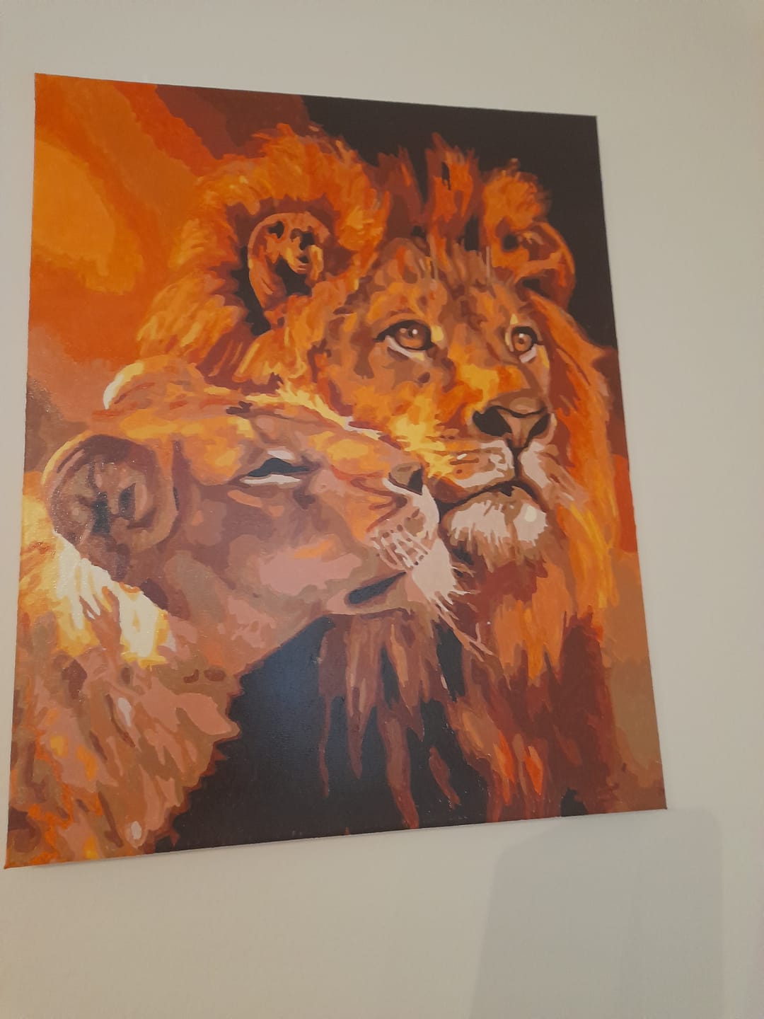 Customer photo review of Keilrahmen aus Holz - Bilderrahmen - 40x50cm