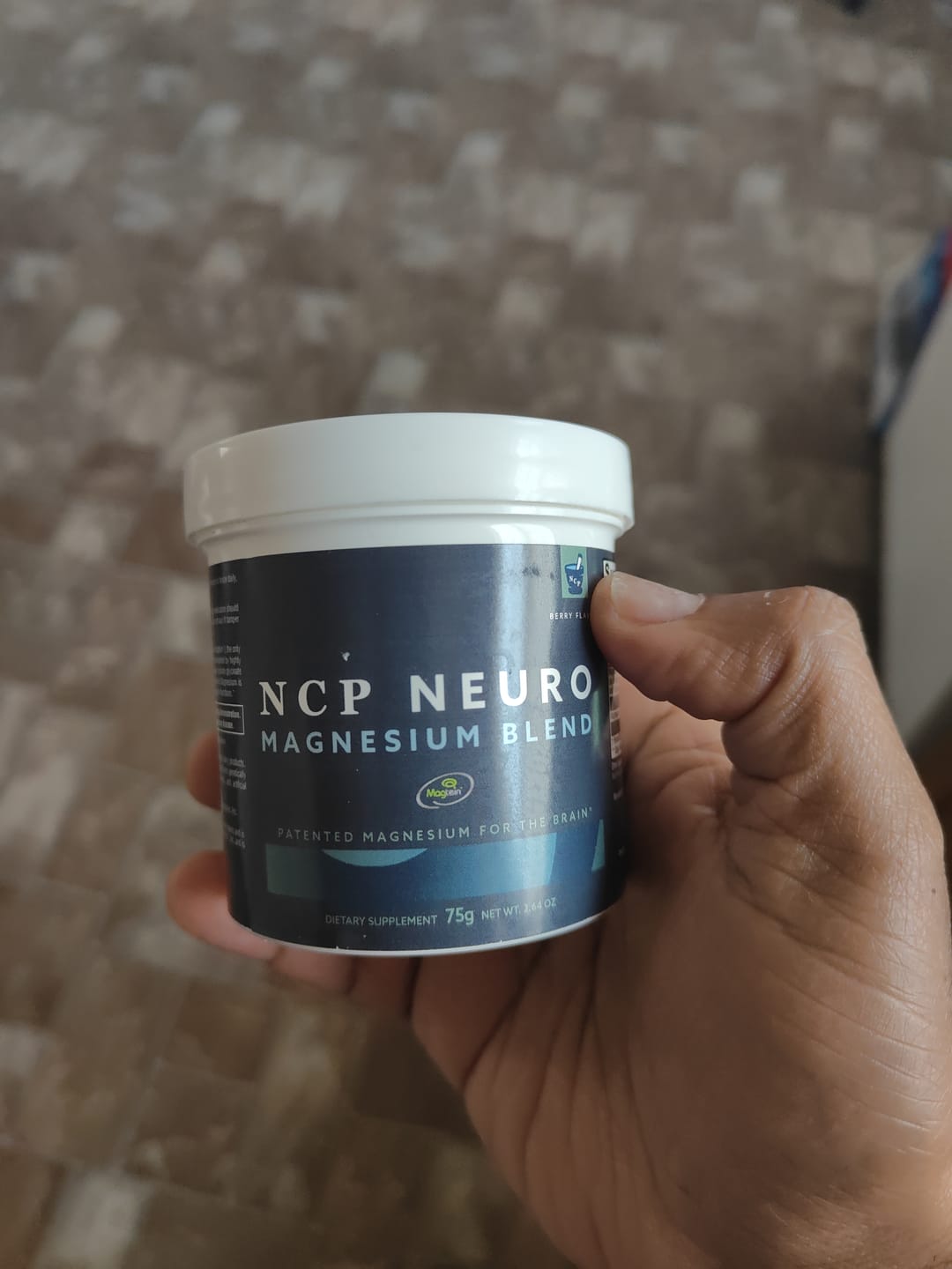 Customer photo review of NCP NEURO Magnesium Blend (Powder)