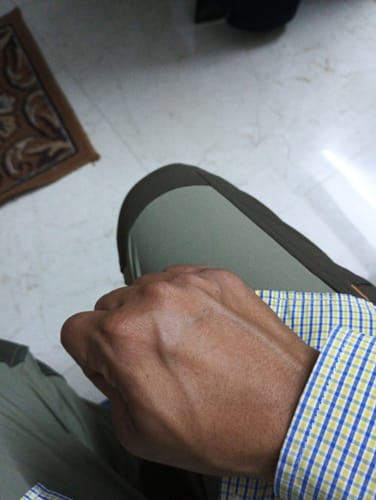 Customer photo review of Magic Soap (Sandal Wood and Saffron Soap)