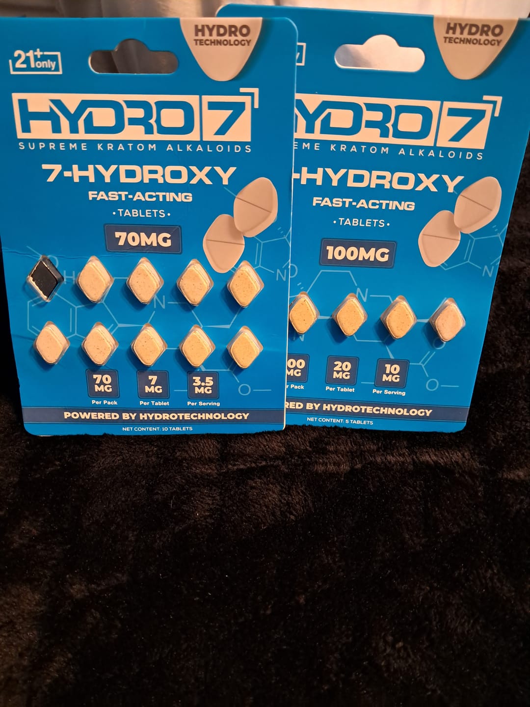 Customer photo review of 7-Hydroxy Tablets - 20MG (5 Count)